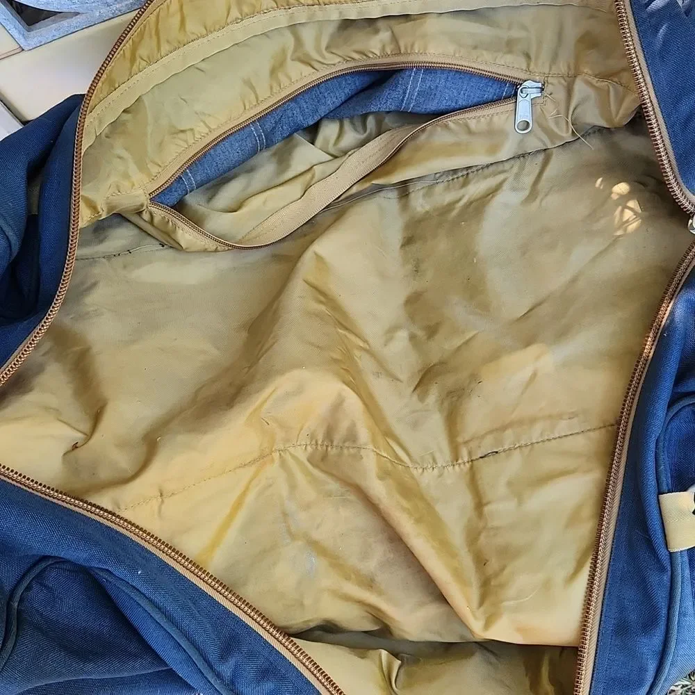 Vintage The North Face Large Canvas Duffle Bag